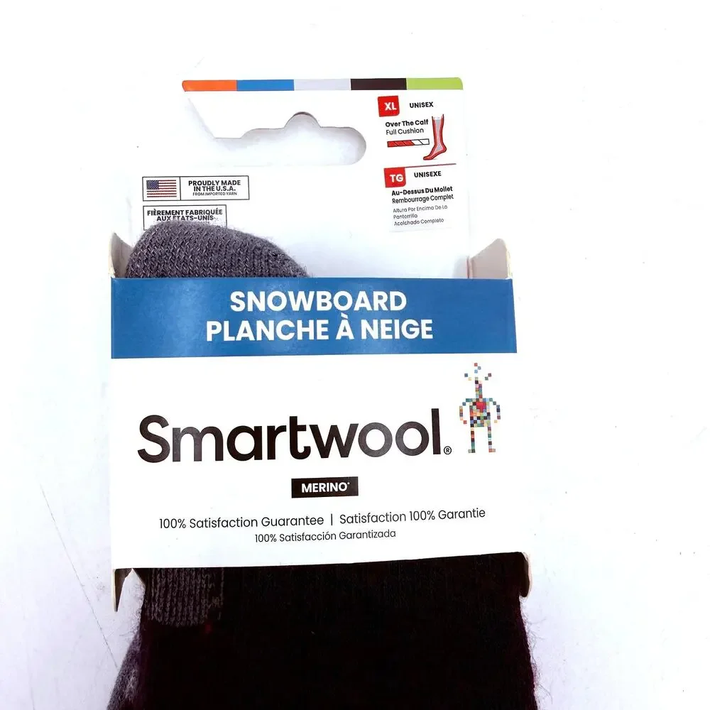 Smartwool Women's Merino Wool Snowboard Snowmobile Sled Socks NWT Size XL 12+